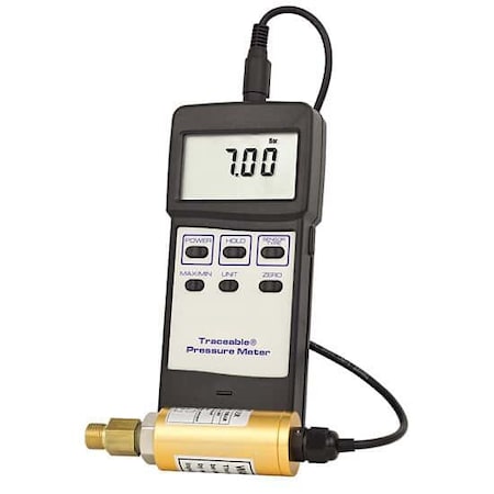 Digi-Sense Traceable Pressure/Vacuum Gauge with Cal 98766-89
